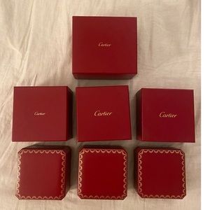 Cartier bracelet boxes